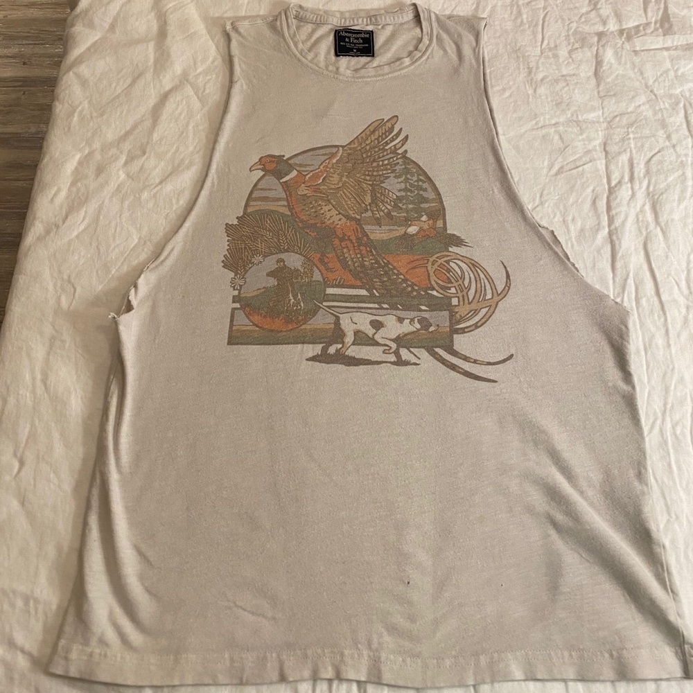 Abercrombie and Fitch medium cut off tank top